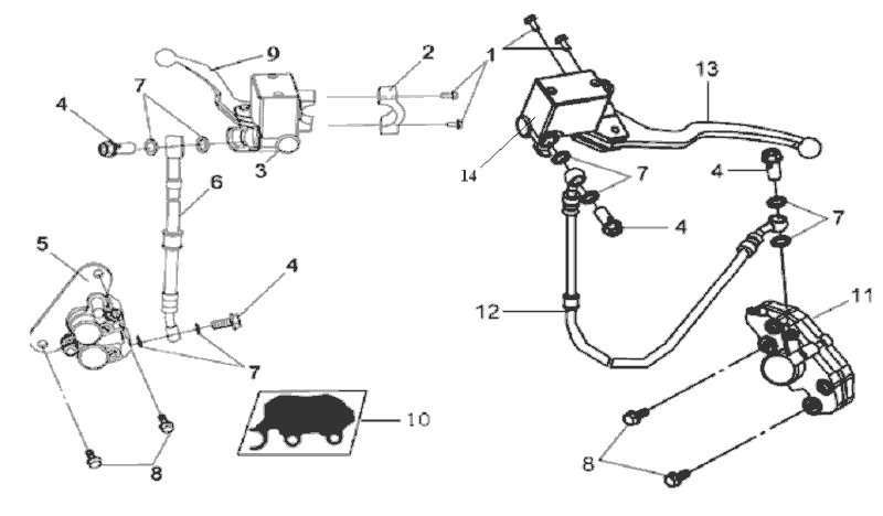 15.FRONT M/C ASSY