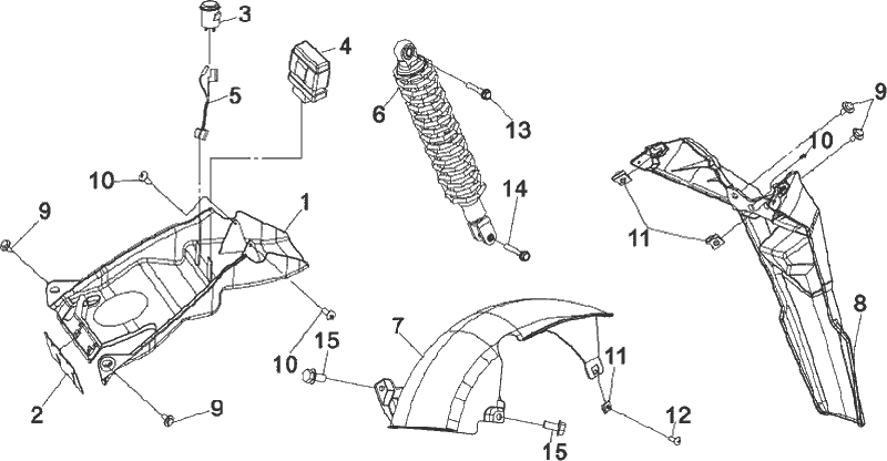 25.REAR FENDER ASSY