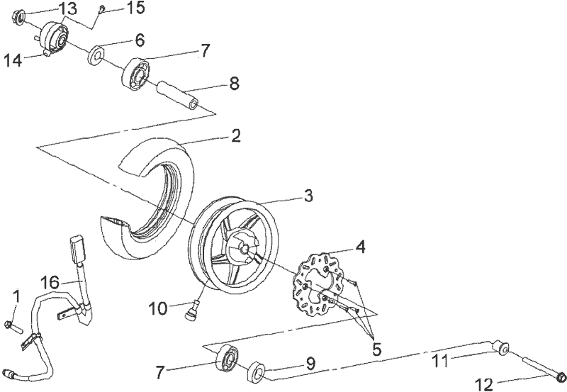 16.FRONT TIRE SET