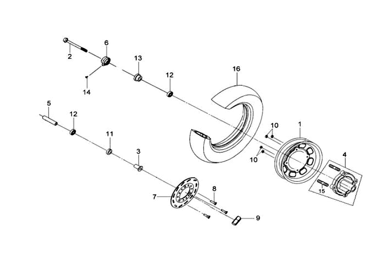 24.FR WHEEL ASSY