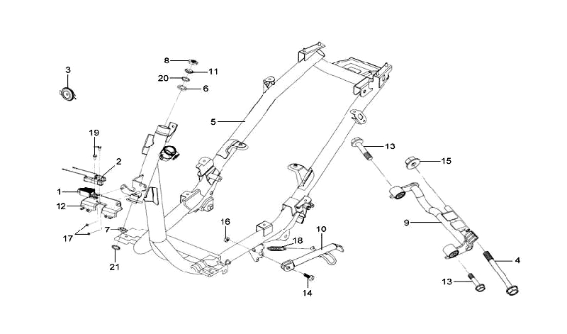 29.FRAME BODY-ENGINE HANGER