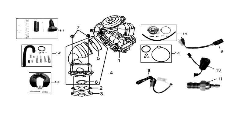 14.CARBUETOR ASSY