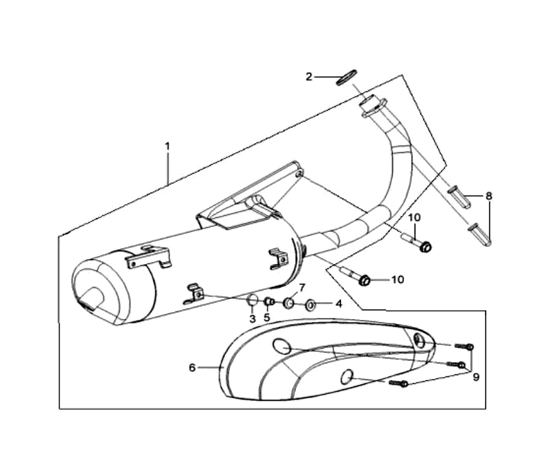 31.MUFFLER ASSY.