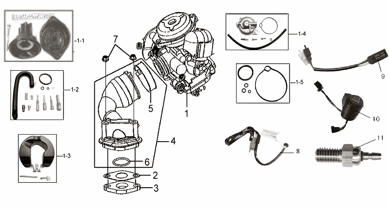 14.CARBURETOR ASSY