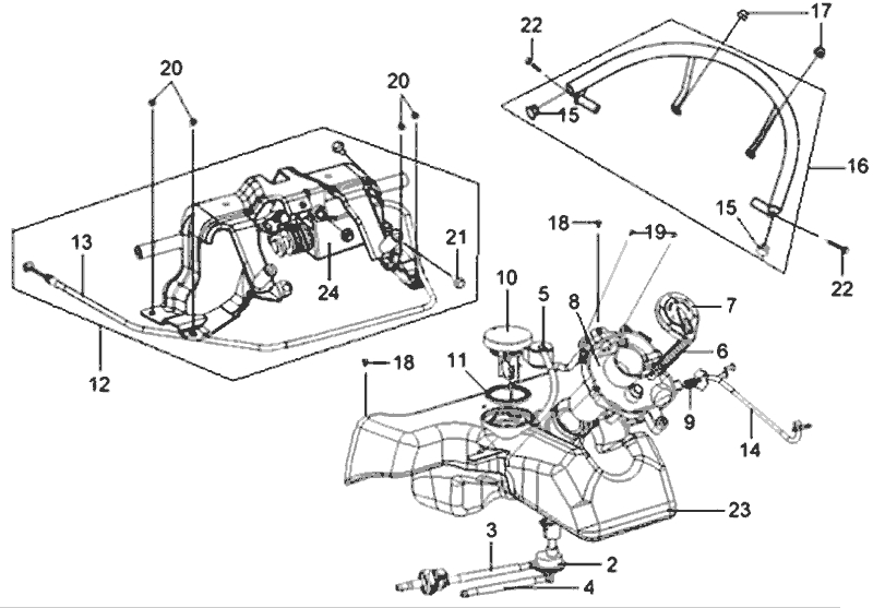 28.FUEL TANK - RR. GRIP