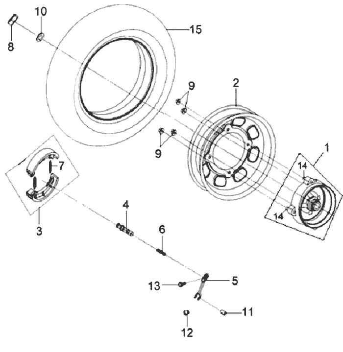 25.RR. WHEEL ASSY