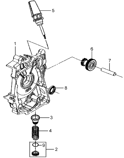 6.R. CRANKCASE COVER