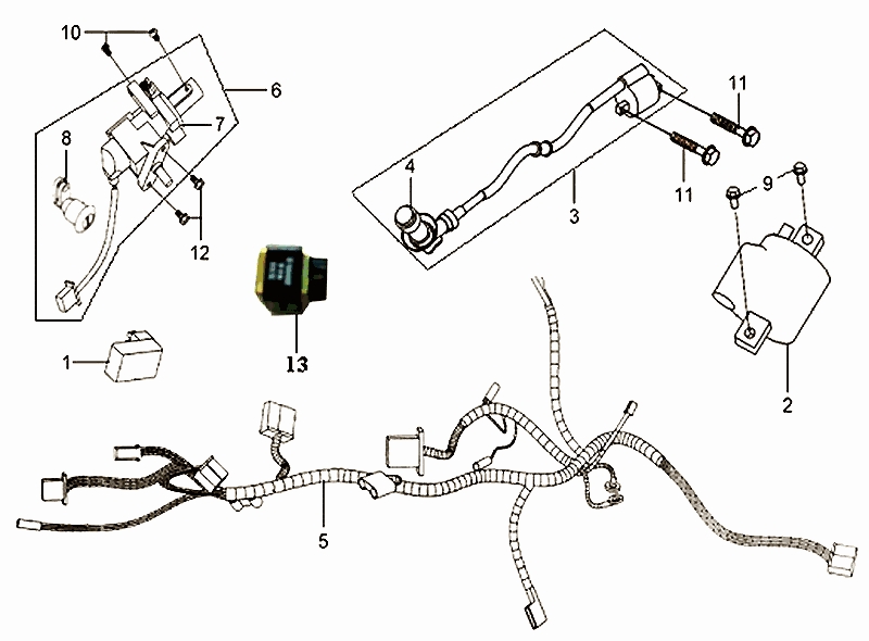 27.CDI UNIT - WIRE HARNESS