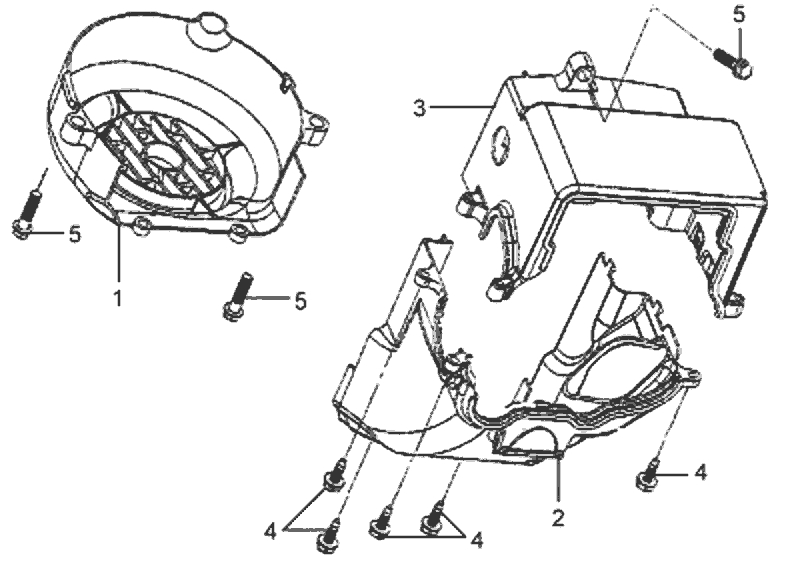 1.SHROUD ASSY