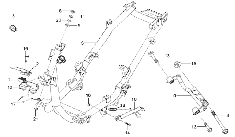 29.FRAME BODY - ENGINE HANGER