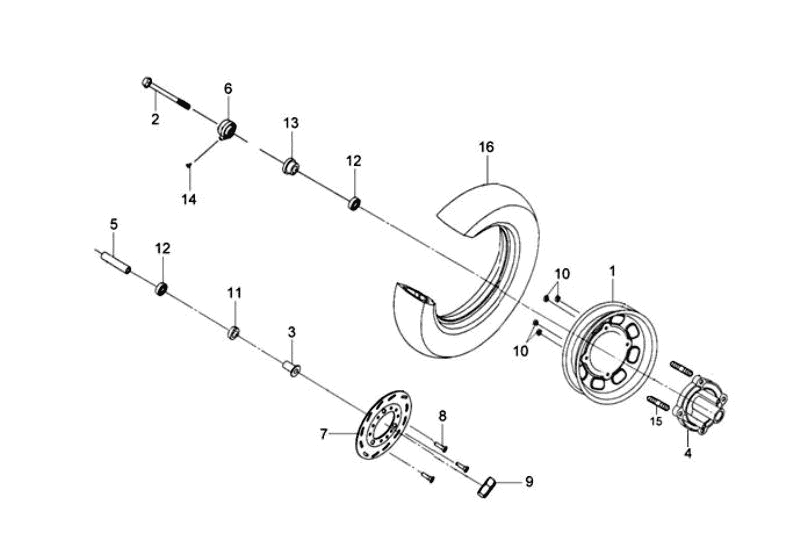 24.FR WHEEL ASSY