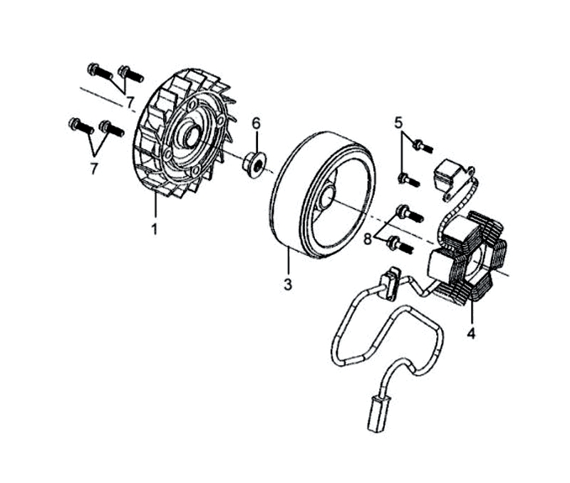 7.AC GEN. ASSY