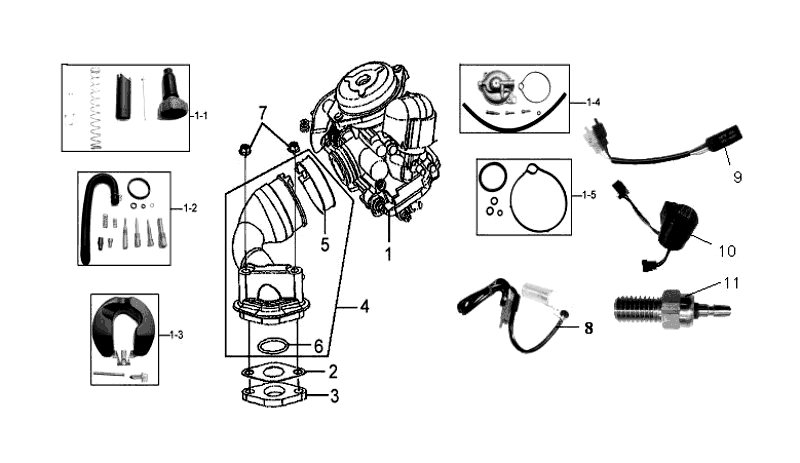 14.CARBUETOR ASSY
