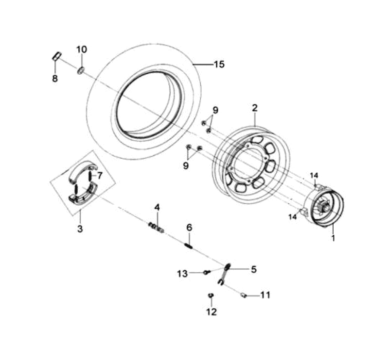 25.RR. WHEEL ASSY