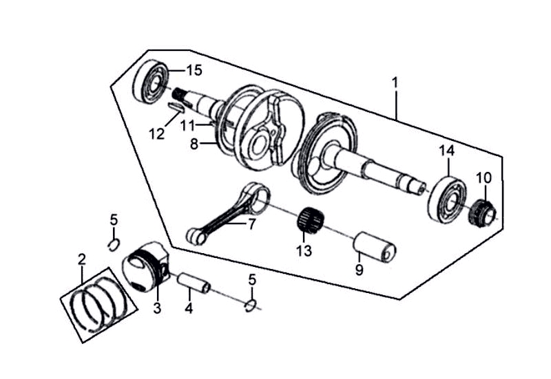 13.CRANK ASSY