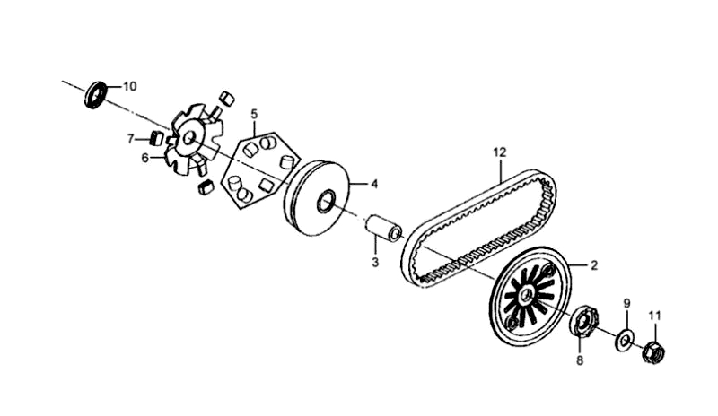 9.MOVABLE DRIVE FACE ASSY