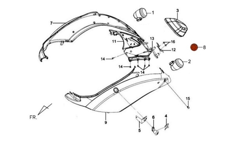 17.BODY COVER-TAIL LIGHT