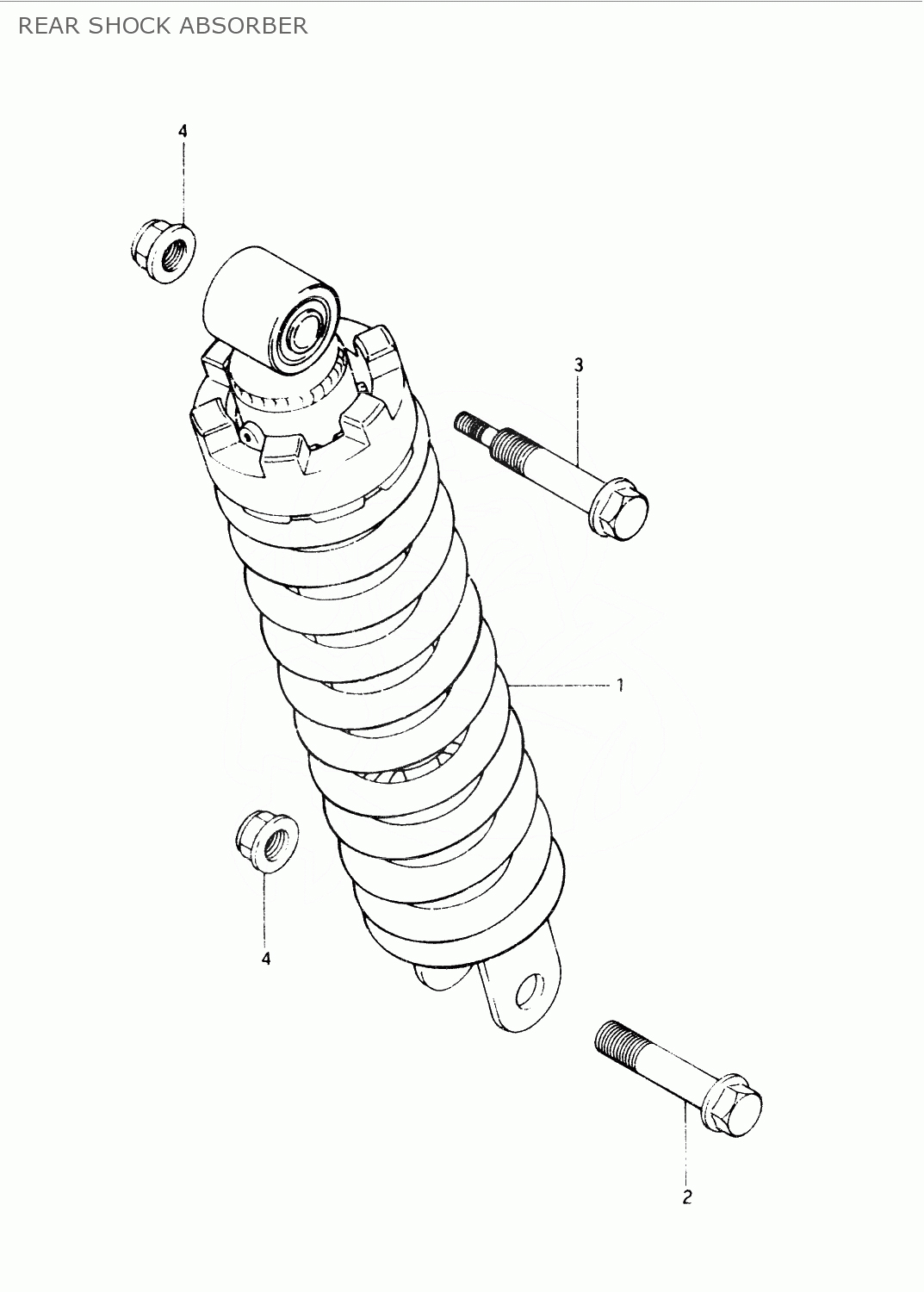 Pasen Uitschakelen klant Suzuki TS 50 X Schokbreker - Onderdelen op tekening - TS 50 X - Suzuki -  Onderdelen op merk & type - BromfietsShop.nl