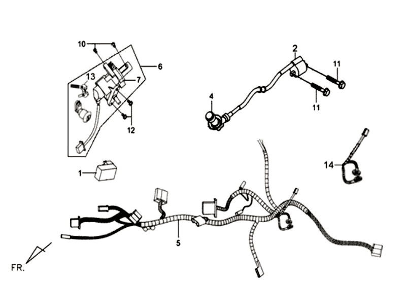 27.CDI UNIT-WIRE HARNESS