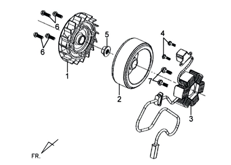 7.AC GEN. ASSY