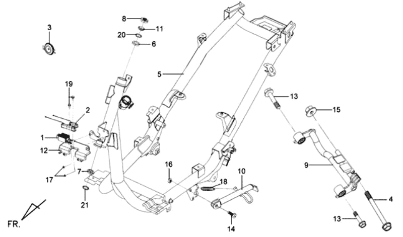 29.FRAME BODY-ENGINE HANGER