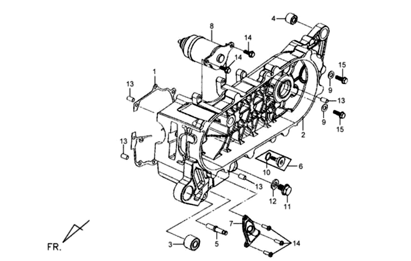 12.L. CRANK CASE