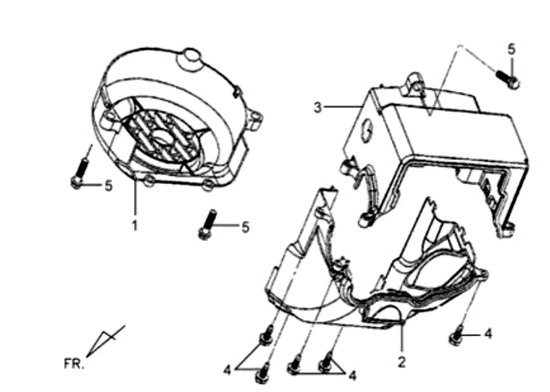 1.SHROUD ASSY