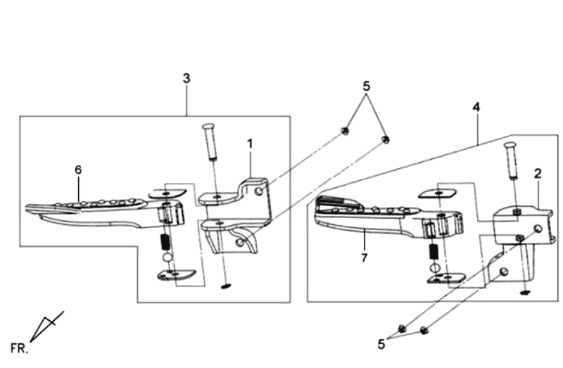 23.R-L PILLION STEP