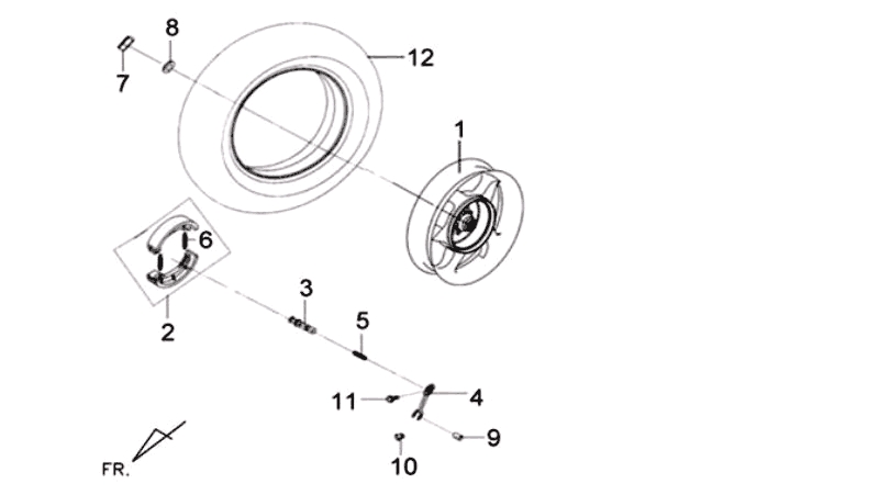 25.RR. WHEEL ASSY