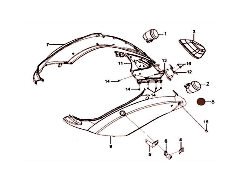 17.BODY COVER-TAIL LIGHT