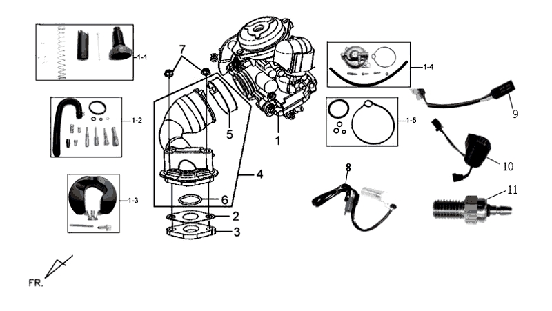 14.CARBURETOR ASSY