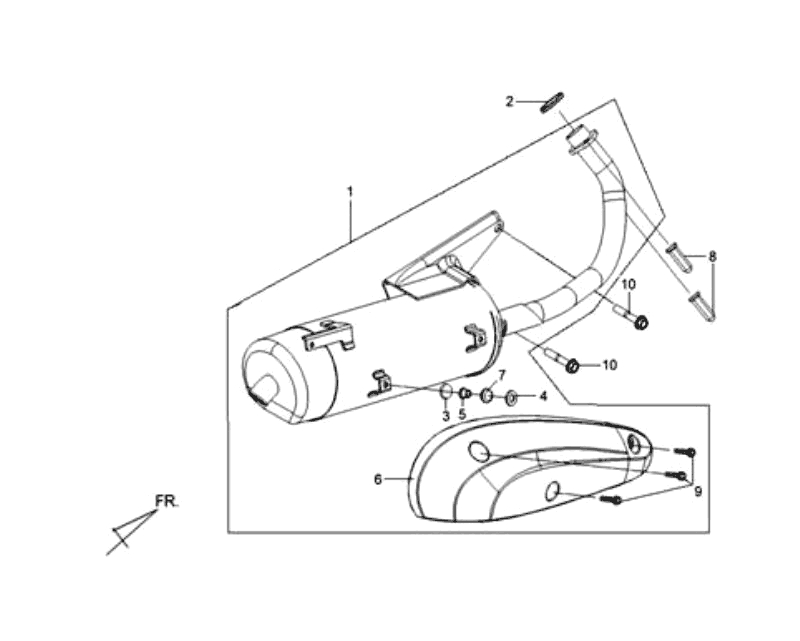 31.MUFFLER ASSY.