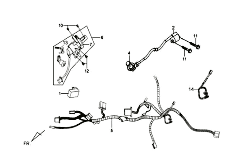 27.CDI UNIT-WIRE HARNESS