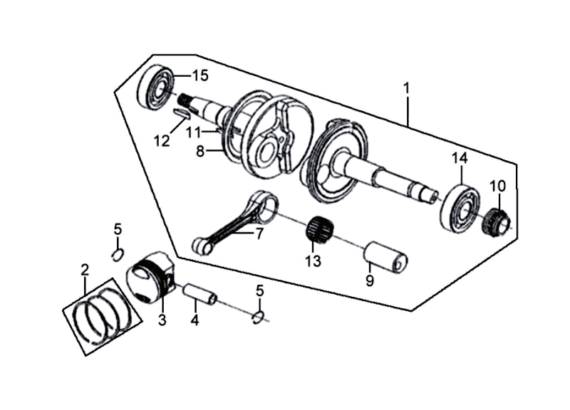 13.CRANK ASSY