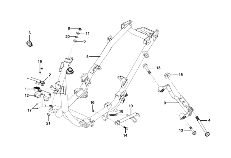 29.FRAME BODY-ENGINE HANGER