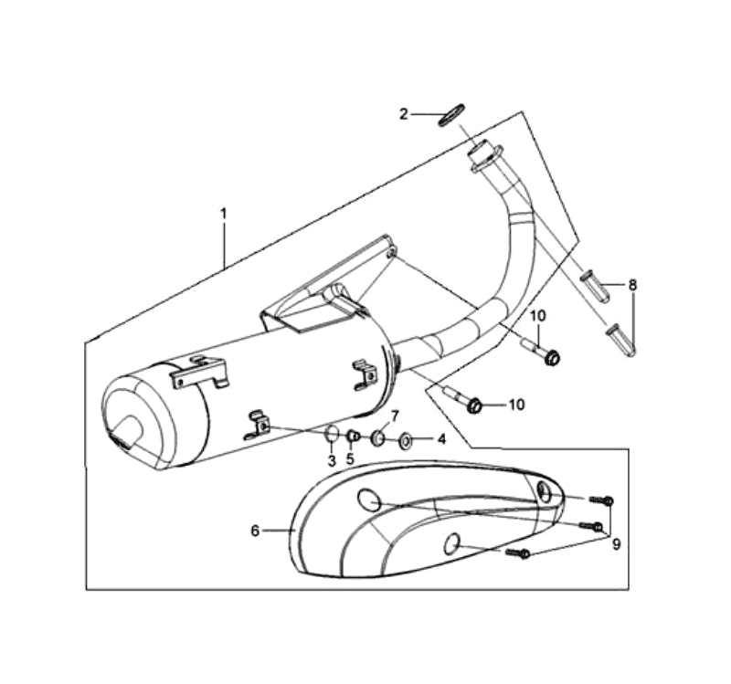 31.MUFFLER ASSY.