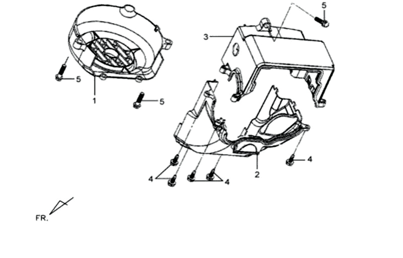 1.SHROUD ASSY