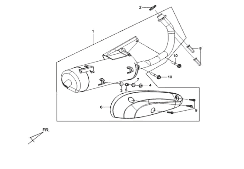 31.MUFFLER ASSY.