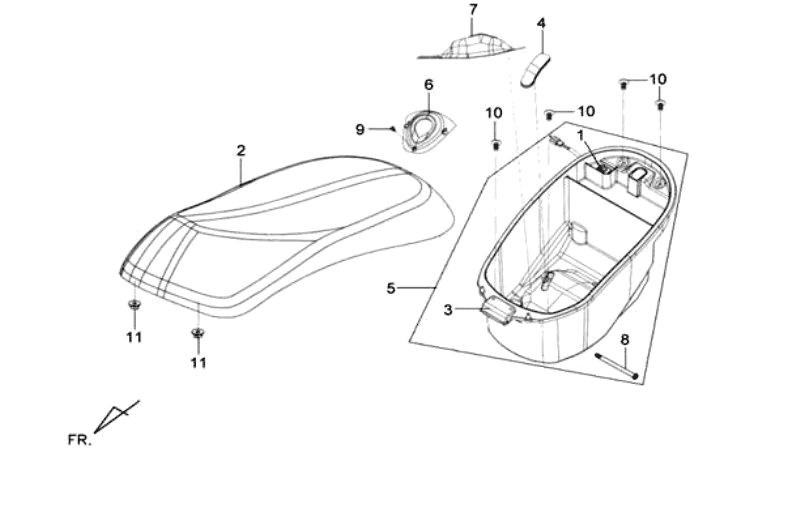 26.DOUBLE SEAT-LUGGAGE BOX