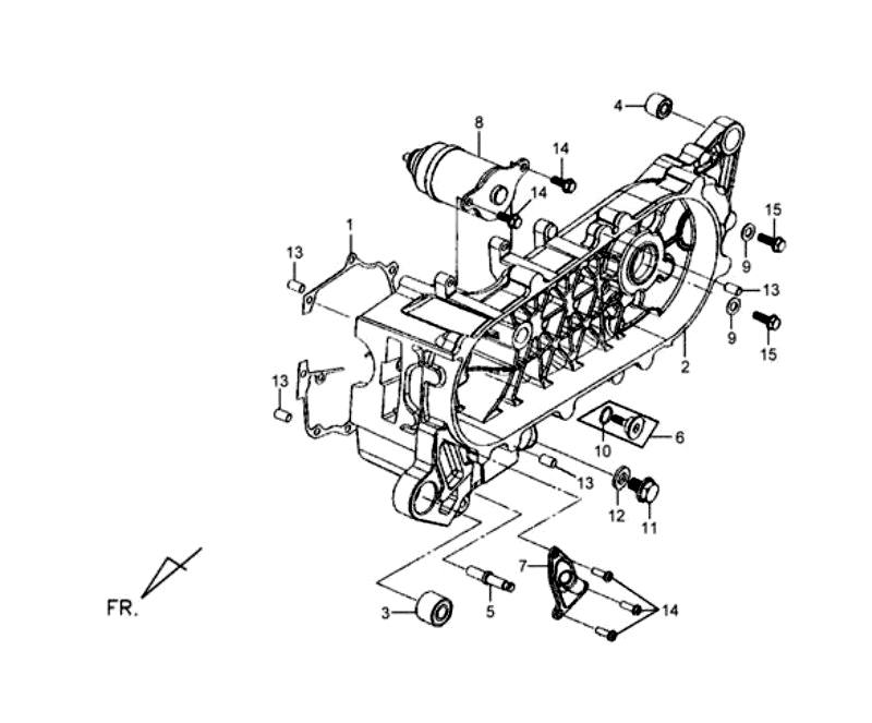 12.L. CRANK CASE