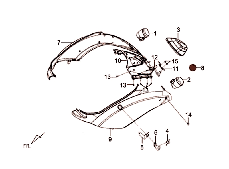 17.BODY COVER-TAIL LIGHT