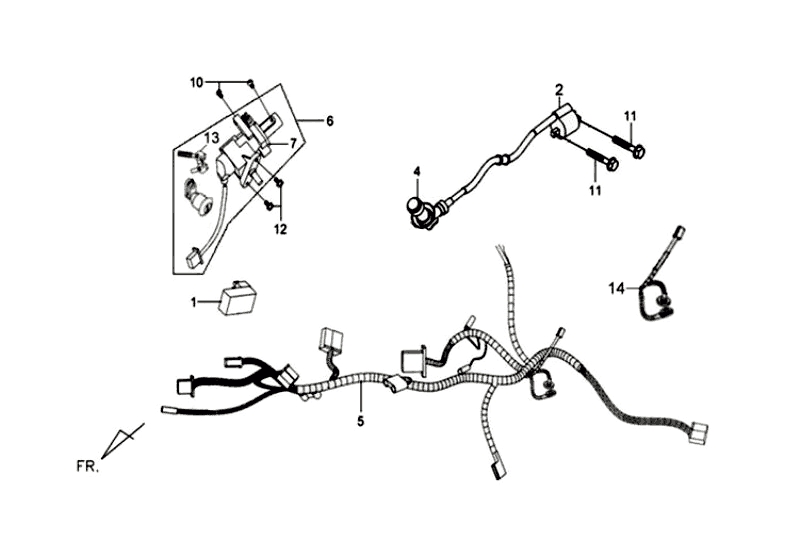 27.CDI UNIT-WIRE HARNESS