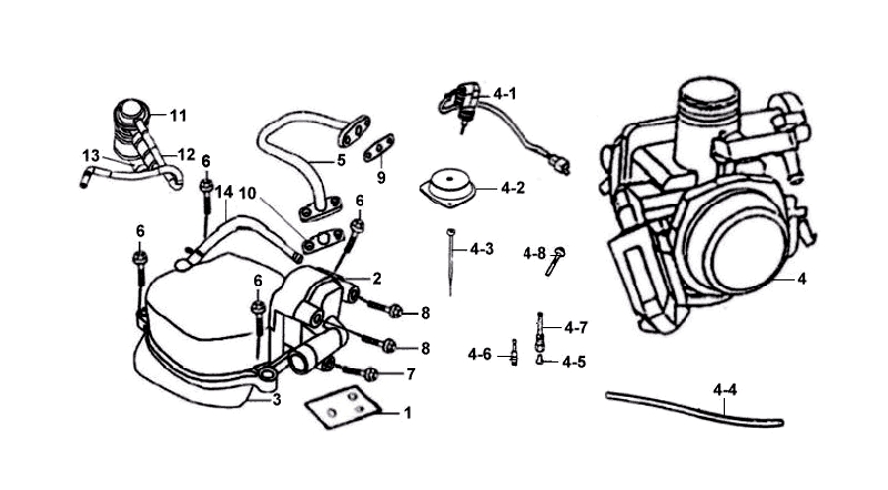 2.CYLINDER HEAD COVER - CARBURETOR