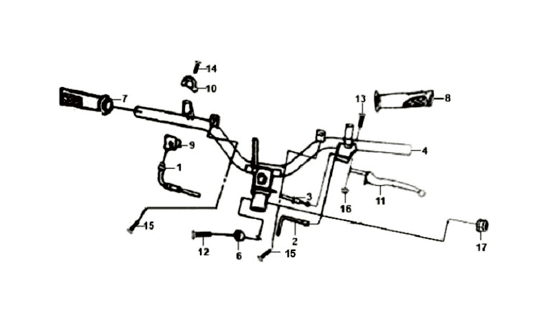 19.CABLE - SWITCH - HANDLE LEVER