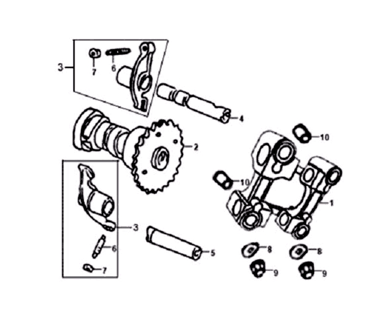 4.CAM SHAFT - VALVE 4.CAM SHAFT - VALVE