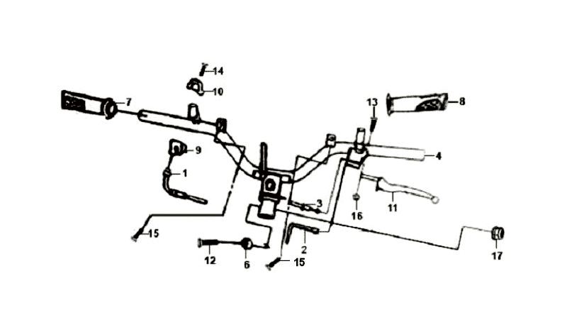 19.CABLE - SWITCH - HANDLE LEVER