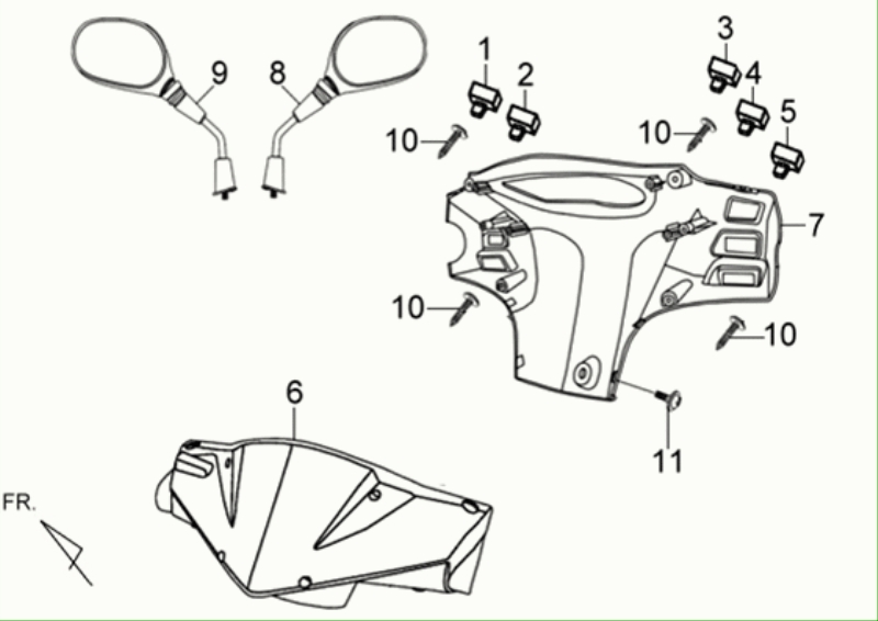 19.FR. HANDLE COVER