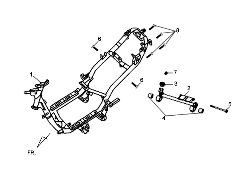 32.FRAME BODY COMP?ENG HANGER LINK