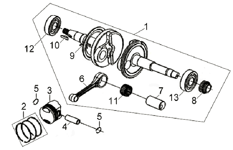 13.CRANK SHAFT