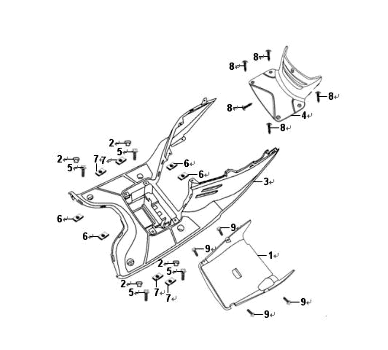 21.FLOOR PANEL ASSY